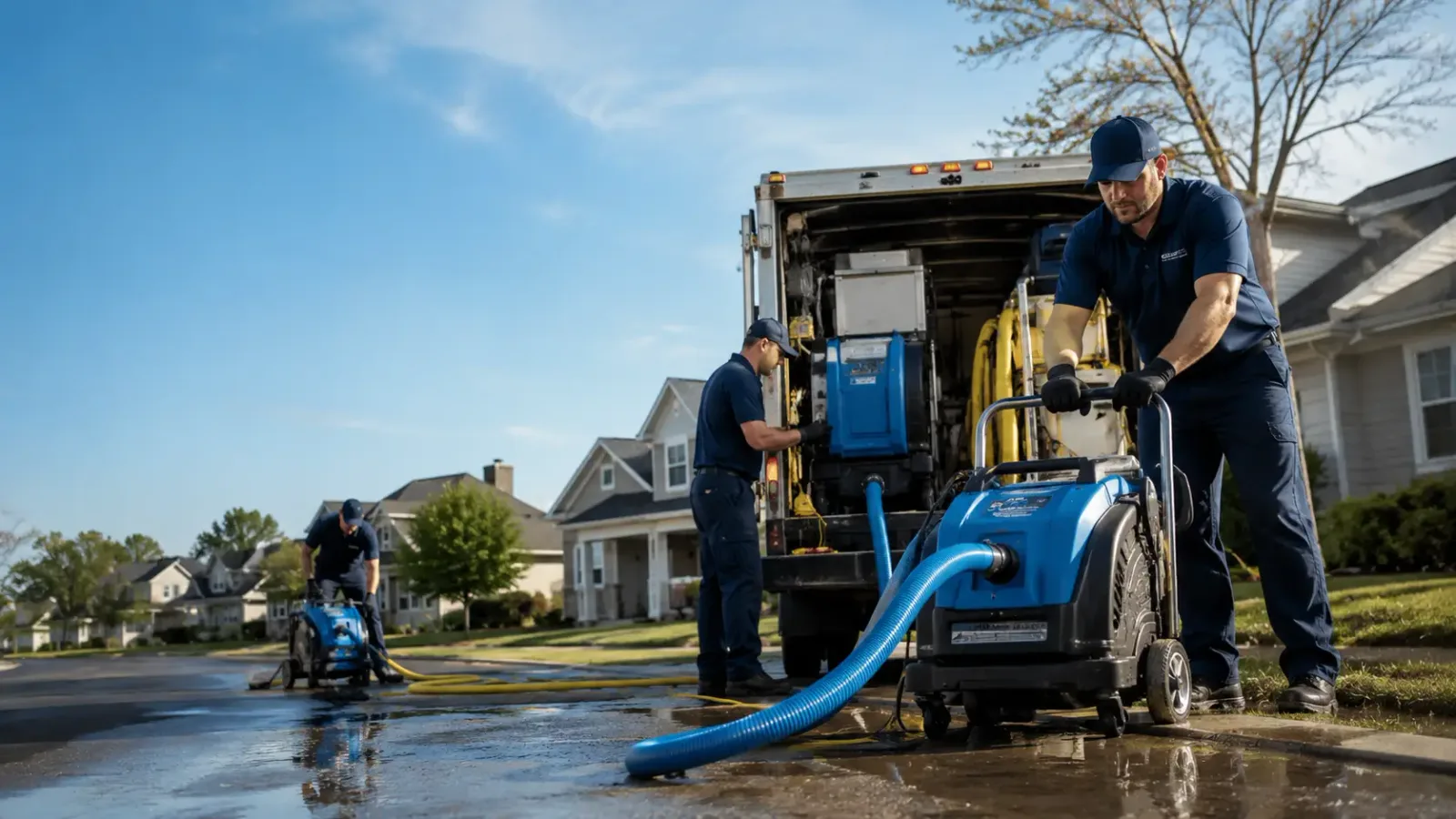Flood Damage Cleanup in Minnesota Lake, MN
